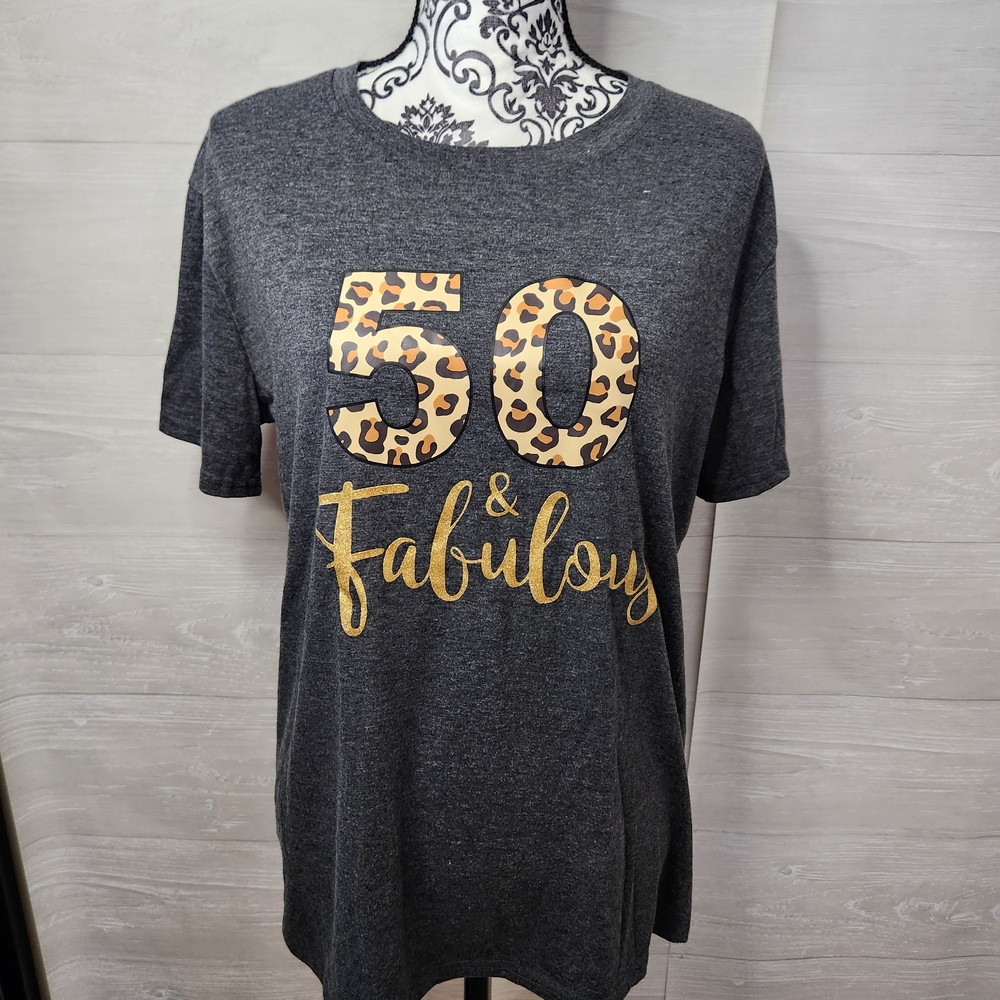Classic Gray V-Neck T-Shirt